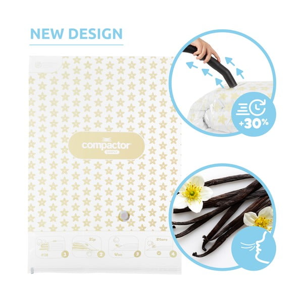 Vakuumske vreče za oblačila v kompletu 5 ks Compress Vanilla – Compactor-image-4