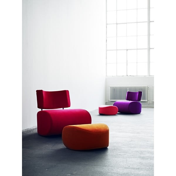 Turkizni gugalni stol s taburejem Softline Apollo-image-2