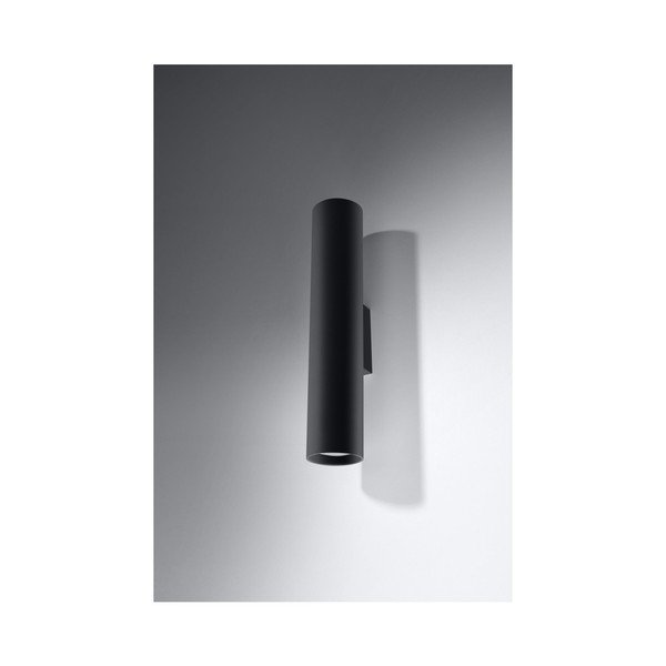 Črna stenska svetilka Sollux Castro 2-image-2