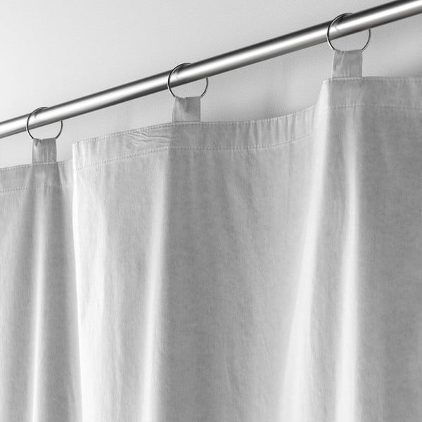 Svetlo siva zavesa 130x230 cm – douceur d'intérieur-image-1
