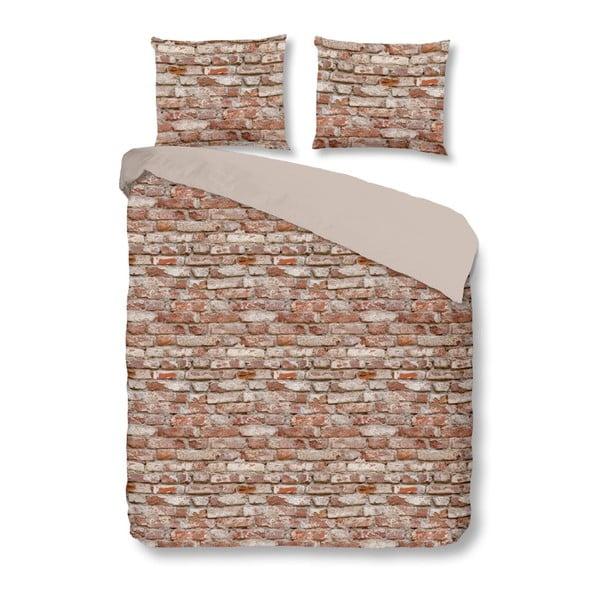 Bombažno posteljno perilo Dobro jutro Brick, 200 x 240 cm