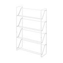 Belo kovinsko stojalo za čevlje Frame – YAMAZAKI