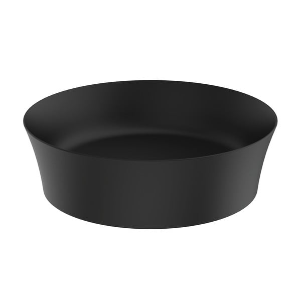 Mat črn keramičen okrogel umivalnik ø 40 cm Ipalyss – Ideal Standard