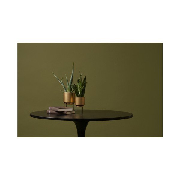 Cvetlični lonec zlati WOOOD Guus, Ø 13 cm-image-3