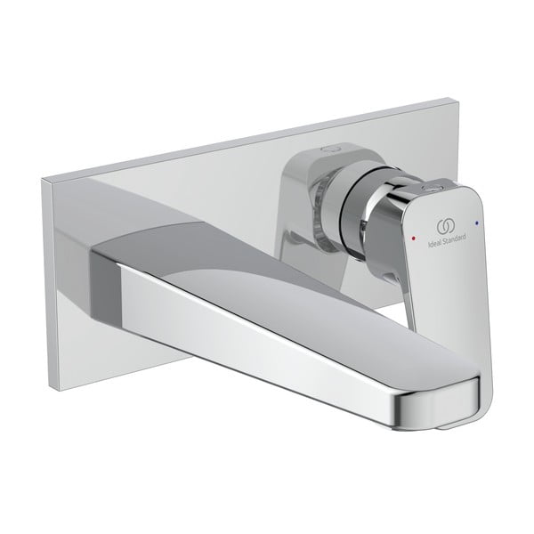 Vgrajena armatura za umivalnik v sijajno srebrni barvi Ceraplan – Ideal Standard