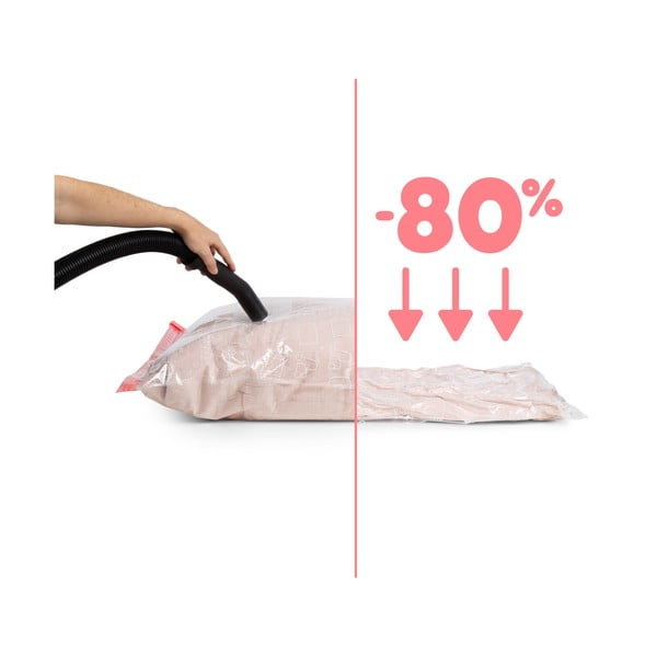 Vakuumske vreče za oblačila v kompletu 2 ks Premium Valve XL – Compactor-image-2