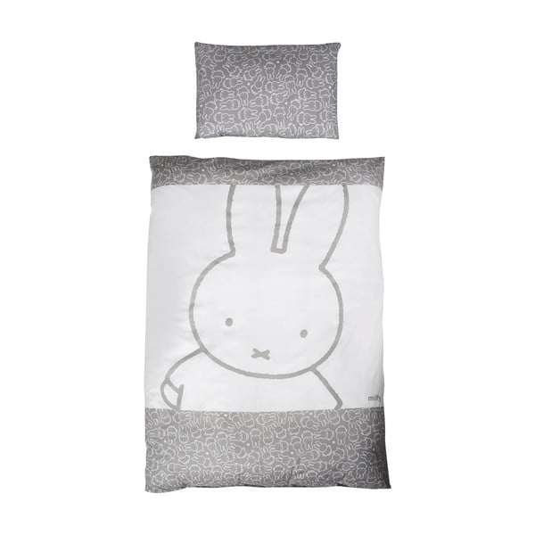 Bombažna posteljnina za otroško posteljico 100x135 cm Miffy – Roba