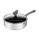 Ponev s pokrovko iz nerjavečega jekla ø 24 cm Daily Cook – Tefal
