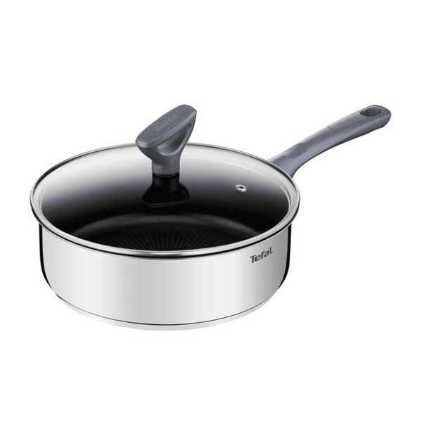 Ponev s pokrovko iz nerjavečega jekla ø 24 cm Daily Cook – Tefal