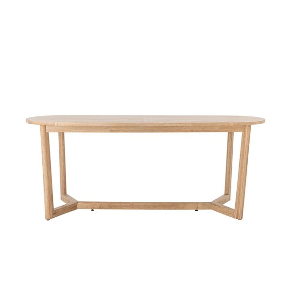 Jedilna miza iz masivnega kavčukovca 100x200 cm Serrone – Bloomingville