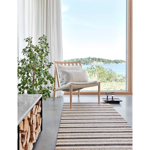 Bež zunanji in notranji tekač 70x240 cm Teo Brown – Pappelina-image-2
