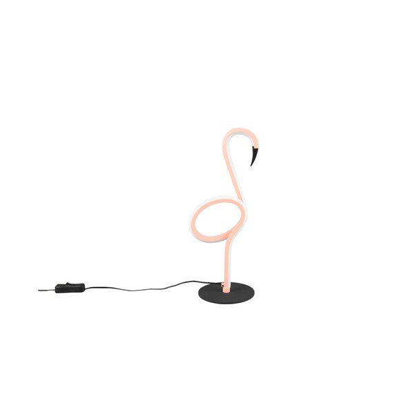 Rožnata LED namizna svetilka (višina 35 cm) Ingo – Reality-image-4