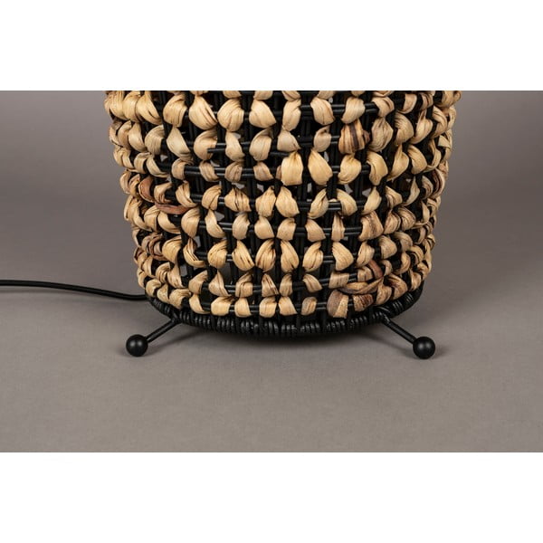 Namizna svetilka s senčnikom iz vodne hiacinte Hyacint - Dutchbone-image-3