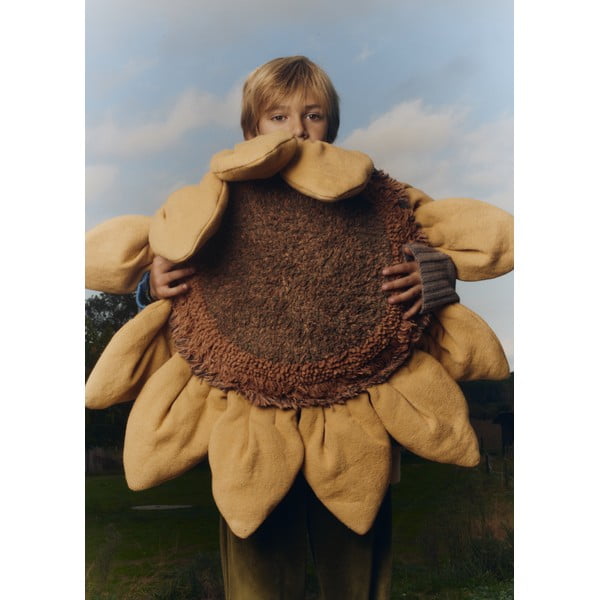 Bombažna otroška blazina 90x90 cm Sunflower – Lorena Canals-image-4