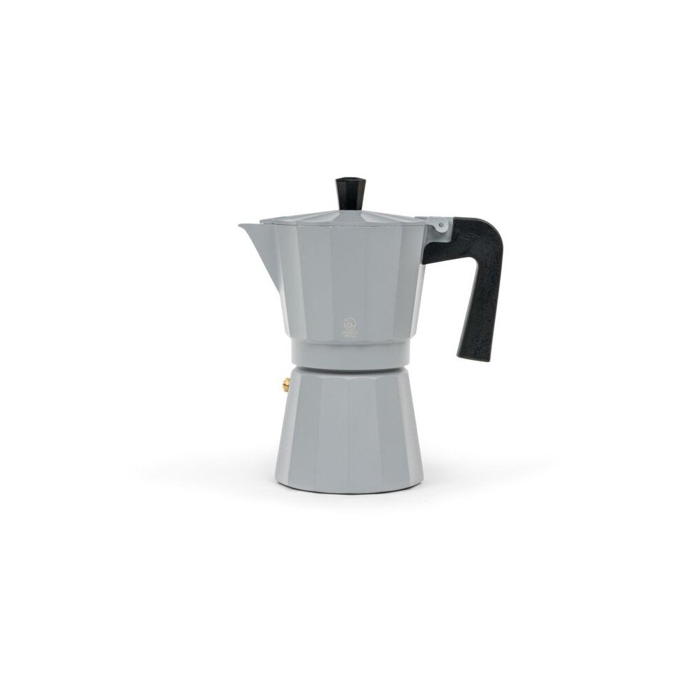 Siva kovinska kafetiera 400 ml Moshi