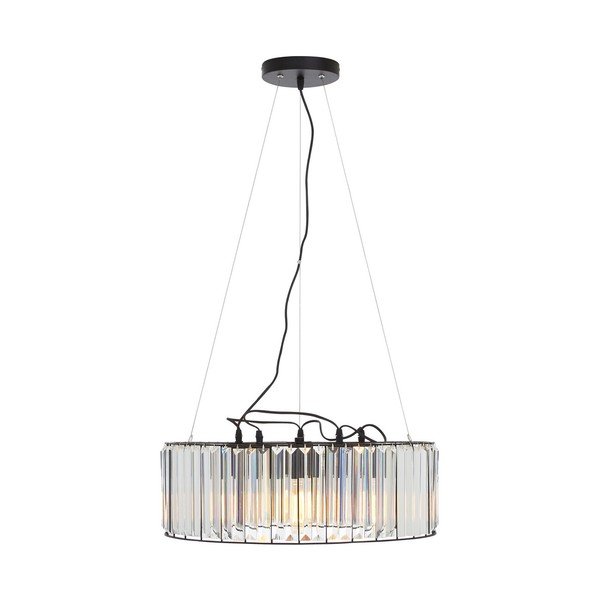 Viseča svetilka s steklenim senčilom ø 50 cm Akiko – Premier Housewares