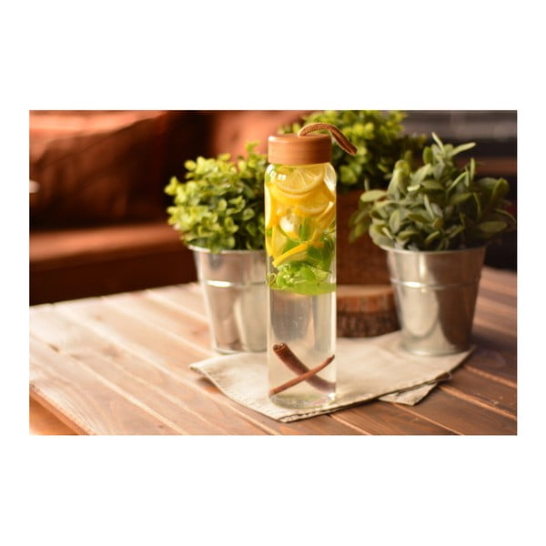 Steklenička z bambusovim pokrovom Bambum Diem, 500 ml-image-2