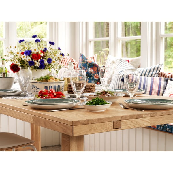 Jedilna miza iz brušenega hrastovega lesa Rowico Brooklyn, 220 x 95 cm-image-4