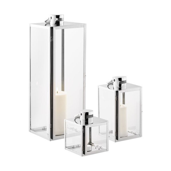 Steklene lanterne v kompletu 3 ks (višina 60 cm) Pota – House Nordic-image-3