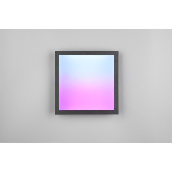 Črna LED stropna svetilka 29.5x29.5 cm Beta – Reality-image-2