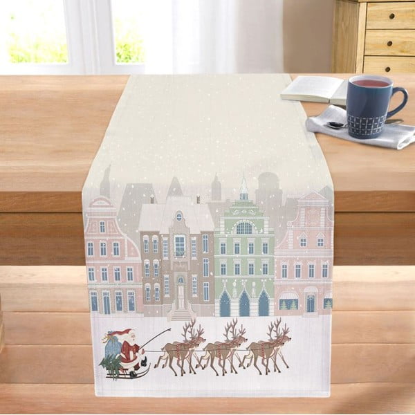 Namizni tekač z božičnim motivom 45x140 cm – Mila Home-image-1