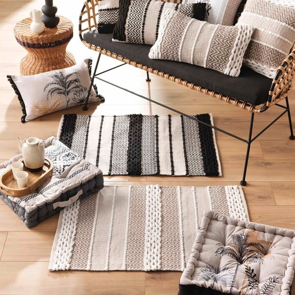 Siva vreča za sedenje Malaika – douceur d'intérieur-image-1