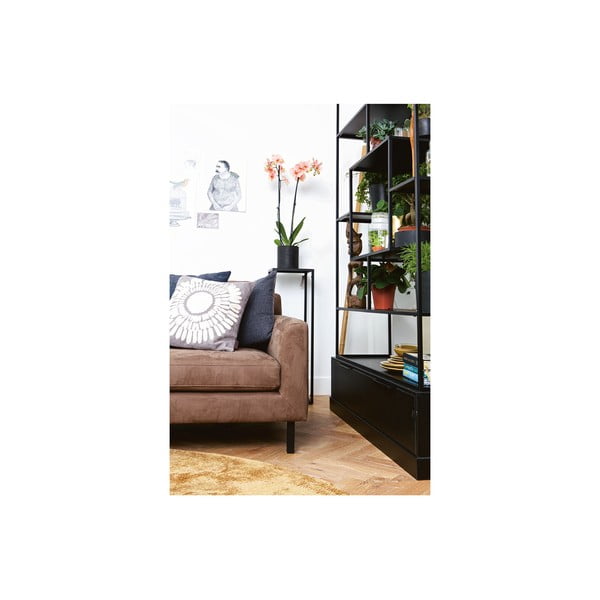 Črn knjižni regal WOOOD Fons-image-3