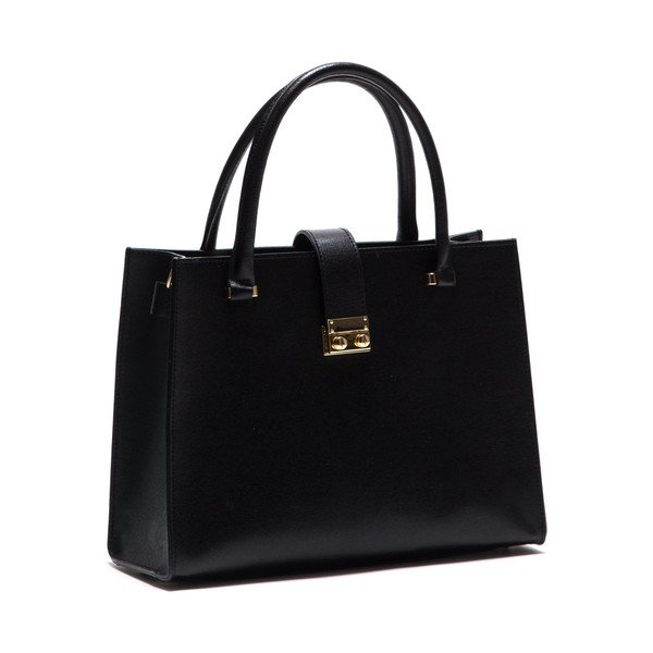 Usnjena torbica Anna Luchini 448 Nero-image-1