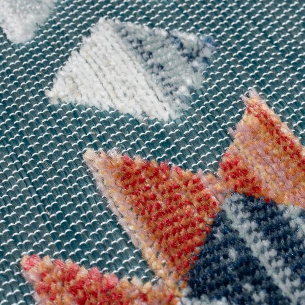 Moder zunanji tekač 80x230 cm Avery Blue – Flair Rugs-image-3