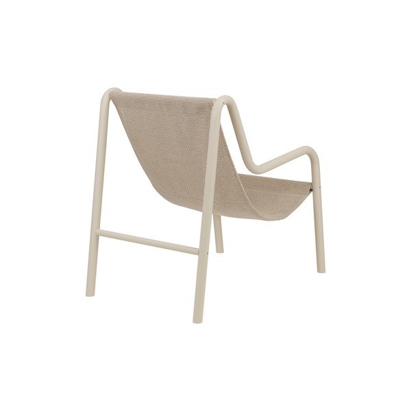 Bež kovinski vrtni fotelj Nokk – noo.ma-image-4