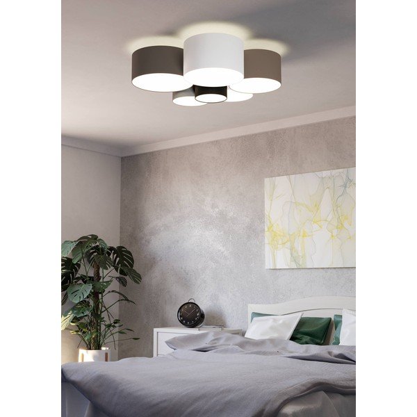Siva/rjava stropna svetilka PASTORE – EGLO-image-1