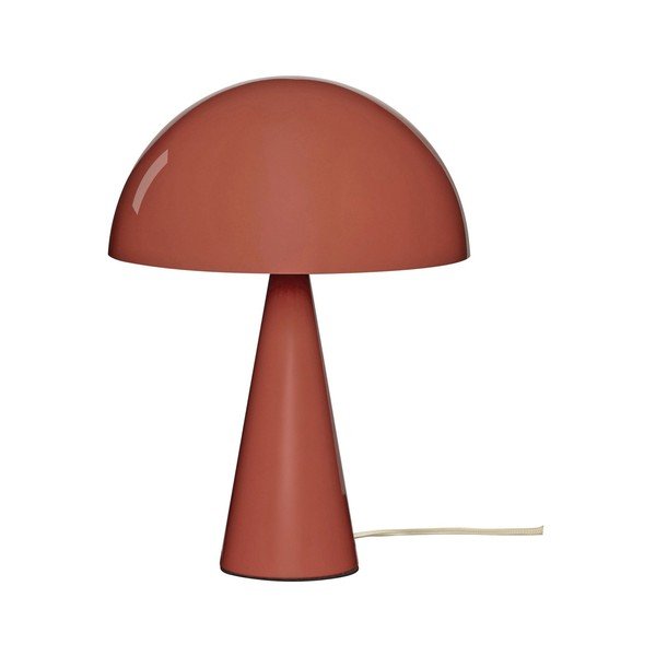 Rdeča namizna svetilka (višina 34 cm) Mush – Hübsch