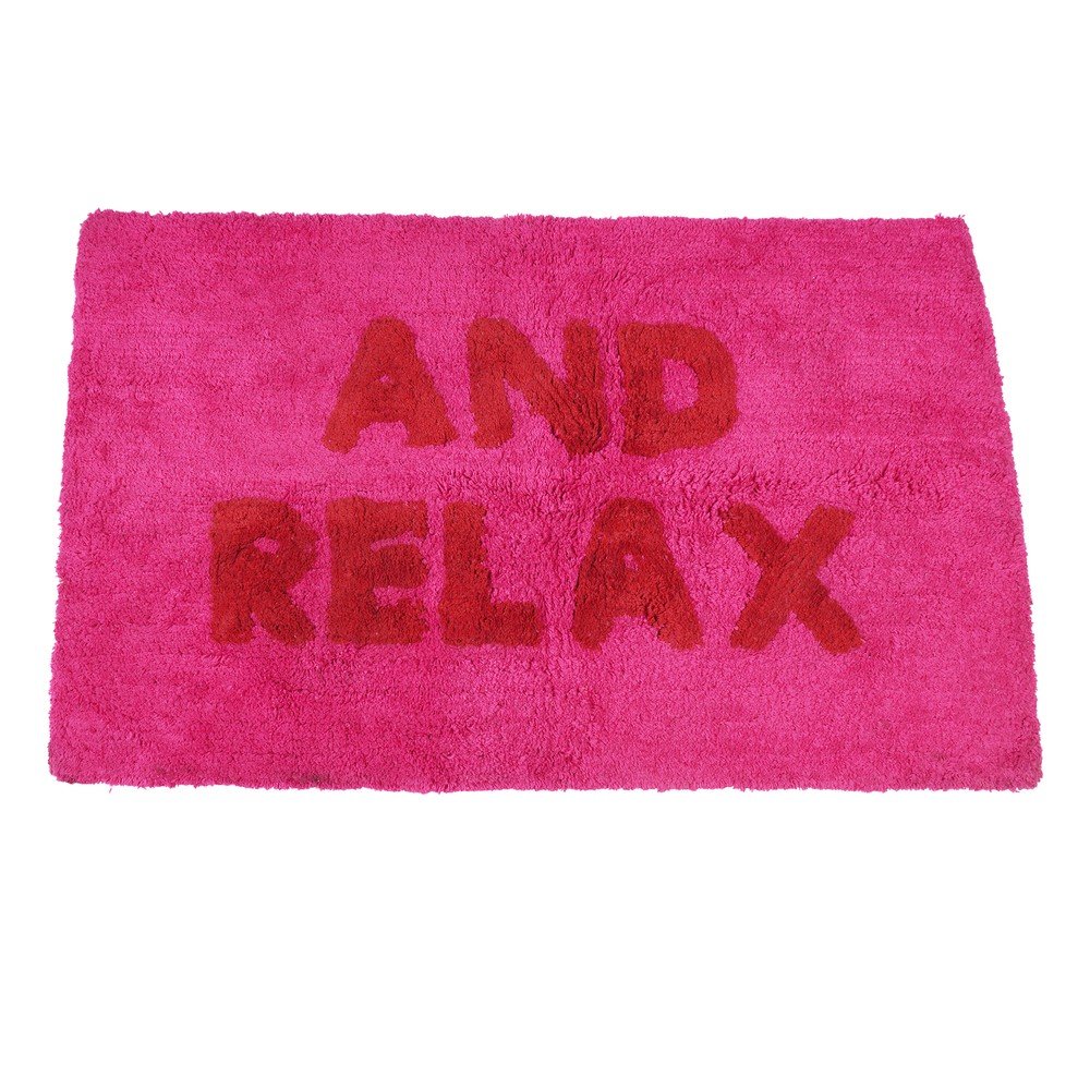 Rožnata kopalniška preproga 50x80 cm And Relax