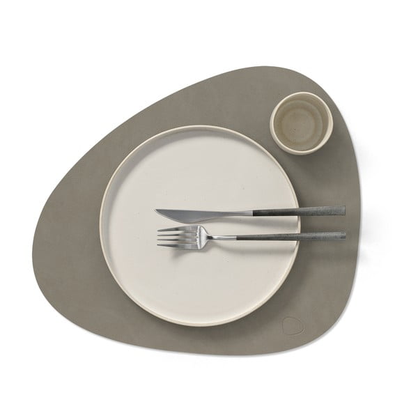 Pogrinjek iz eko usnja 37x44 cm Curve L Nupo – LIND DNA-image-1