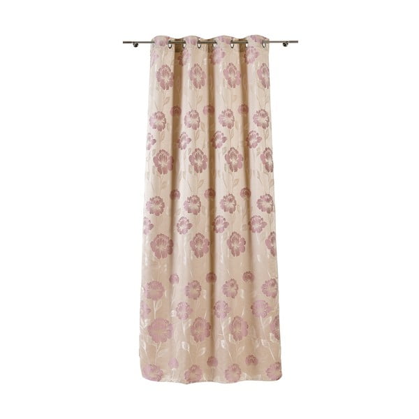 Bež zavesa 140x245 cm Izolde – Mendola Fabrics-image-2