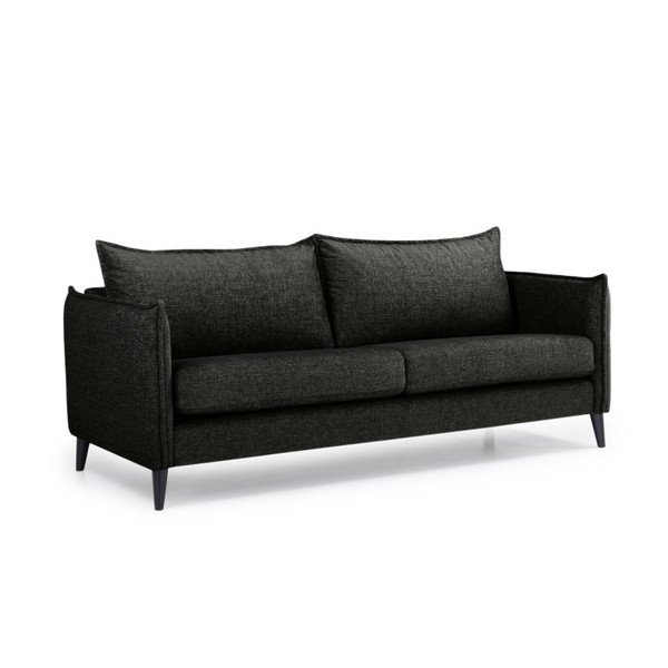 Črna zofa Scandic Leo, 208 cm-image-3