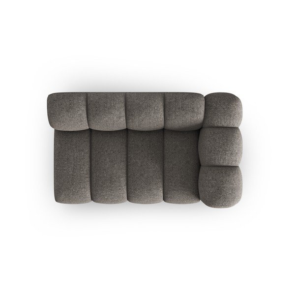 Temno siv modul za sedežno garnituro (desni kot) Lupine – Micadoni Home-image-2