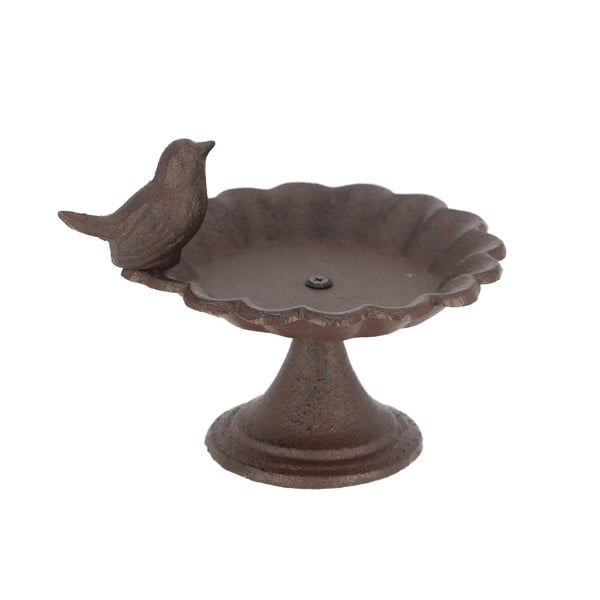 Litoželezna krmilnica za ptice s ptico na nizki nogi Esschert Design-image-3