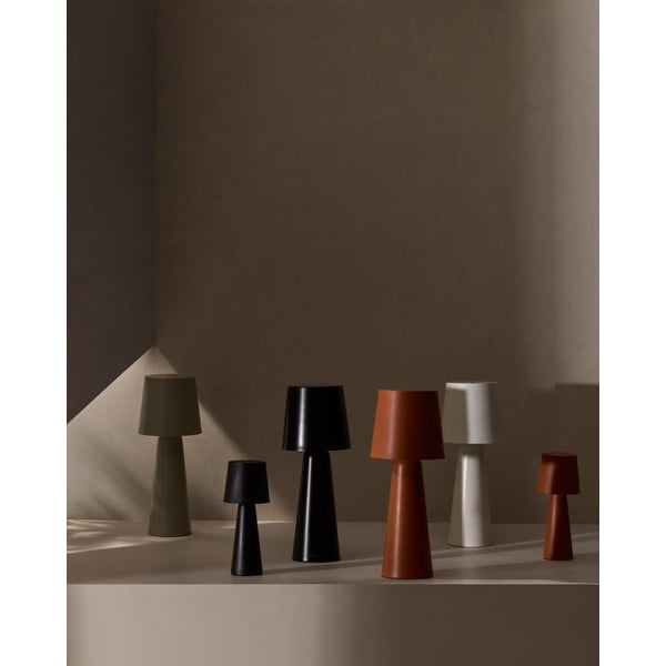 LED prenosljiva zatemnitvena zunanja svetilka na USB ø 16 cm Arenys – Kave Home-image-3