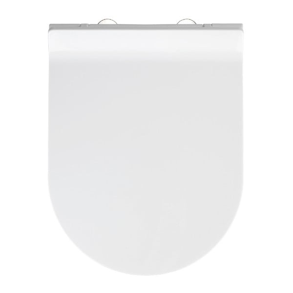 Deska za WC školjko s počasnim zapiranjem Wenko Habos, 46 x 36 cm