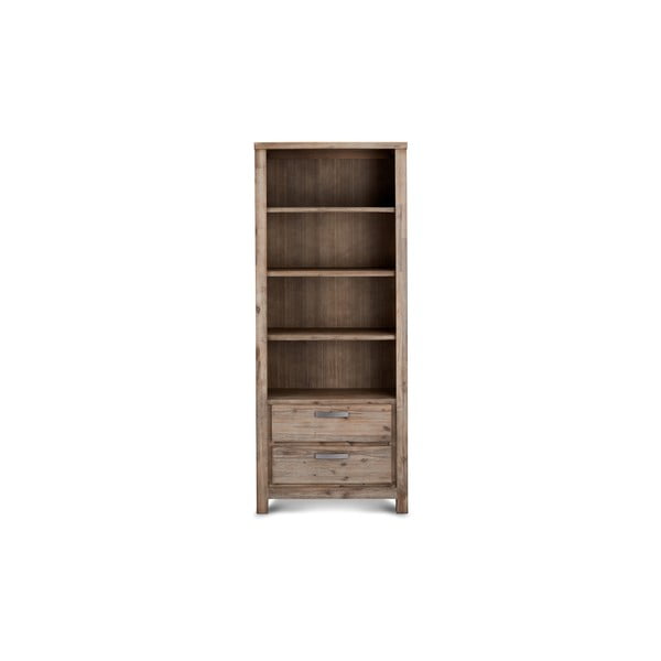 Furnhouse Aljaska knjižna omara iz akacijevega lesa-image-1