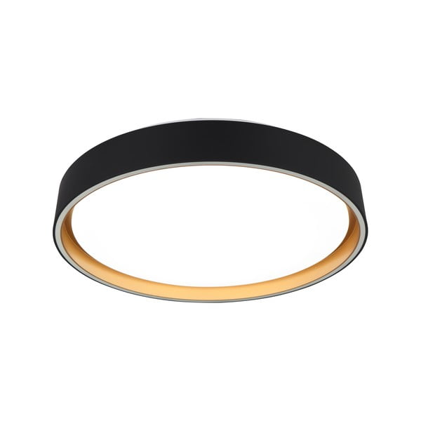 Črna LED stropna svetilka ø 40 cm Felis – Reality-image-2
