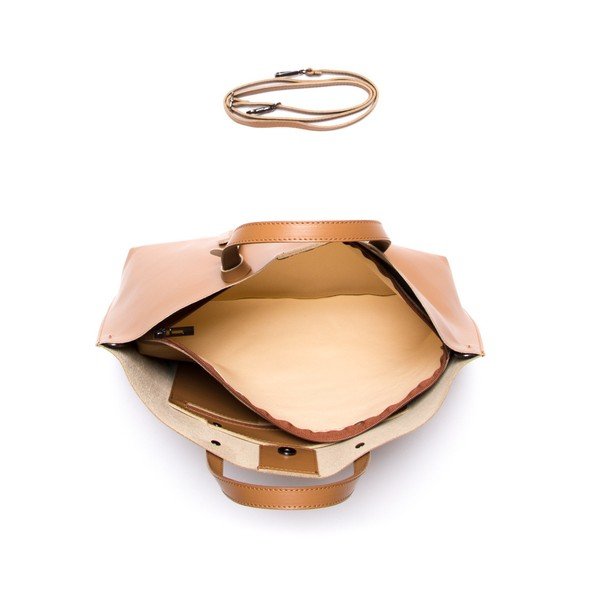 Luisa Vannini Usnjena torbica 3034 Cognac-image-3