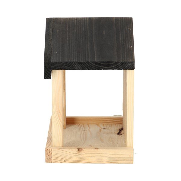 Lesena krmilnica za ptice Esschert Design Shelter-image-1
