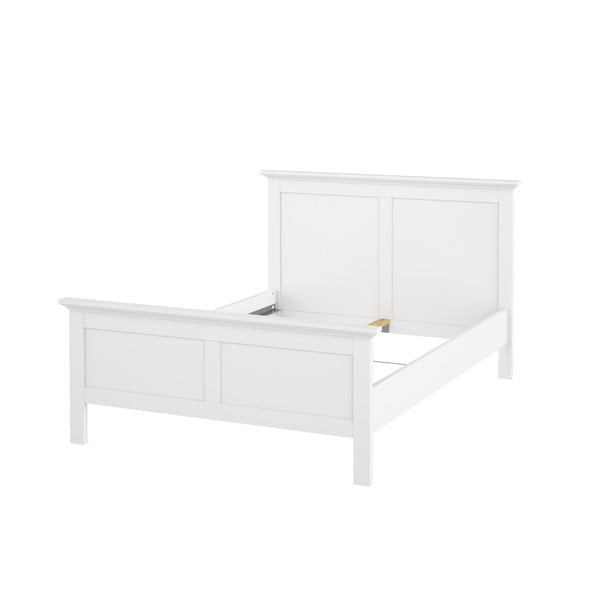 Bela zakonska postelja 140x200 cm Paris – Tvilum-image-3