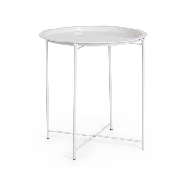 Kovinska okrogla stranska mizica ø 47 cm Hilmar – Yes Everyday