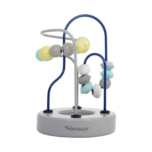 Labirint z lesenimi kroglicami Kindsgut Lemon-image-1