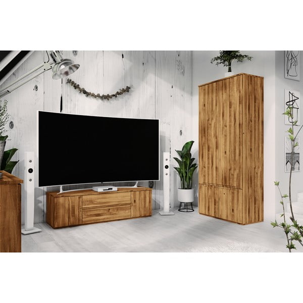 Hrastova omara 90x206 cm Vento 2 - The Beds-image-3