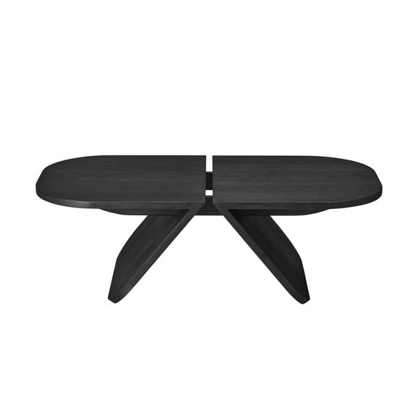 Črna mizica iz masivnega hrasta 54x100 cm Avio – Blomus