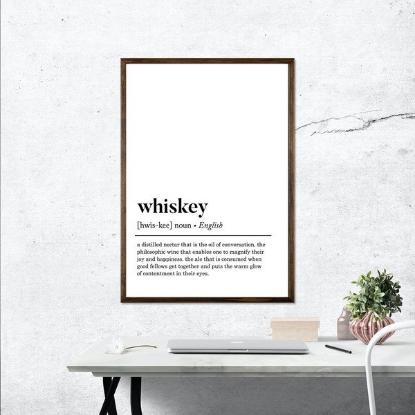 Slika 50x70 cm Whiskey – Wallity-image-4